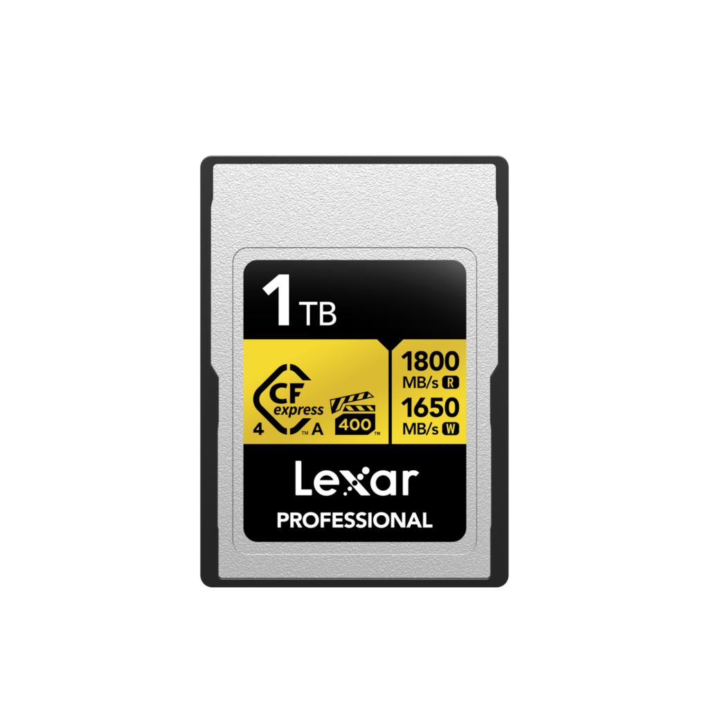 CFexpress PRO Type A Gold 4.0 Series 1TB R1800/W1650MB/s – VPG400