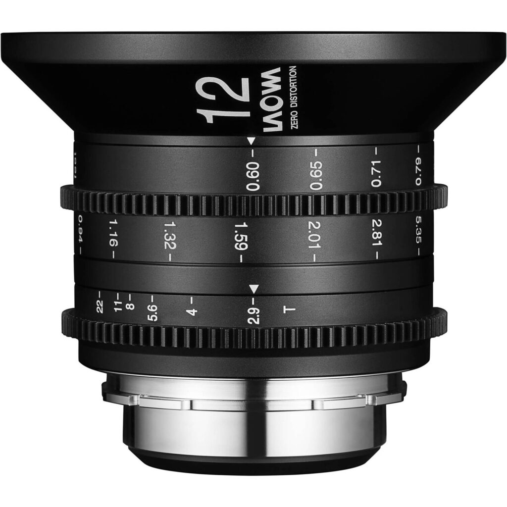 12mm T2.9 Zero-D Cine metric PL