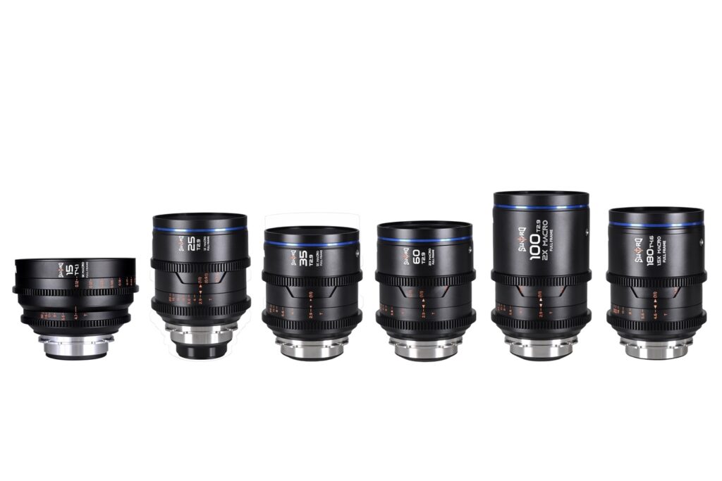 Sword Cine 6-Lens Bundle (15mm, 25mm, 35mm, 60mm, 100mm, 180mm) – Arri PL