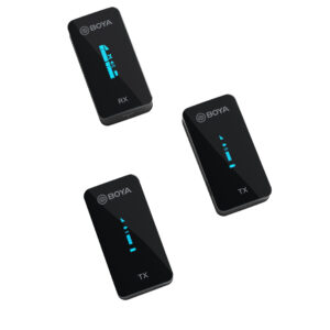 Wireless Microphone 2.4 Ghz 2 transmitter 1 receiver