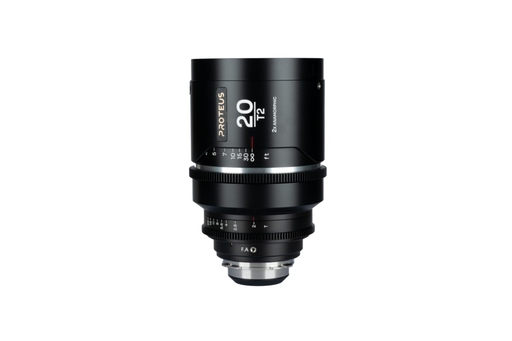 Proteus 2X Anamorphic 20mm T2 PL/EF – Silver (Feet)