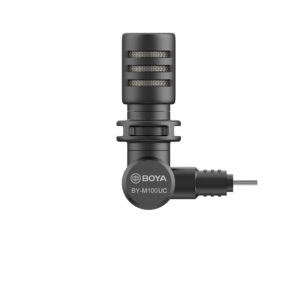 BY-M100UC omni directional microphone for Type-C devices
