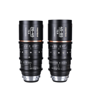 Proteus Zoom 2X Anamorphic 2-Lens Bundle (26-45mm,45-85mm) – Amber (Feet)