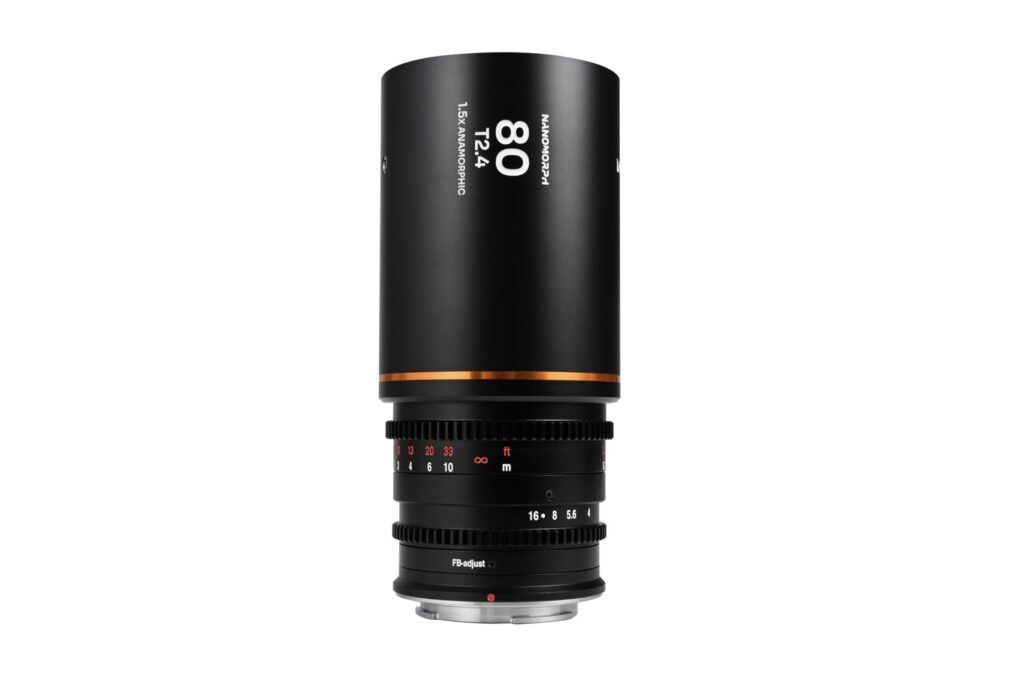 Nanomorph 80mm T2.4 1.5X S35 (Amber) Sony E