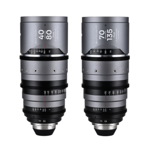 Sunlight 2X Anamorphic Zoom 2-Lens Bundle PL (40-80mm,70-135mm) (Silver)