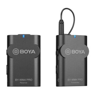 BY-WM4PRO K1 wireless microphone system (1 transmitter) 2.4GHz