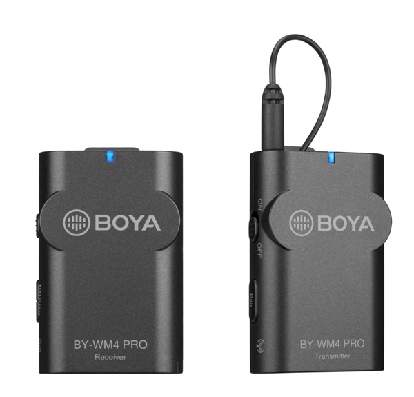 BY-WM4PRO K1 wireless microphone system (1 transmitter) 2.4GHz