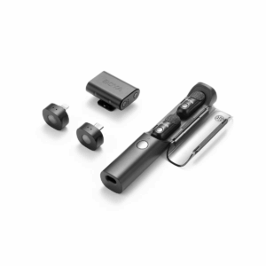 Magic 02 Wireless Mic – 2 TX + 3 RX – Type-C, Lightning & 3.5mm – Incl. Charging Case