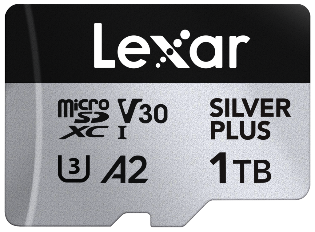 microSDXC Silver Plus UHS-1 1TB V30 R205/W150MB/s