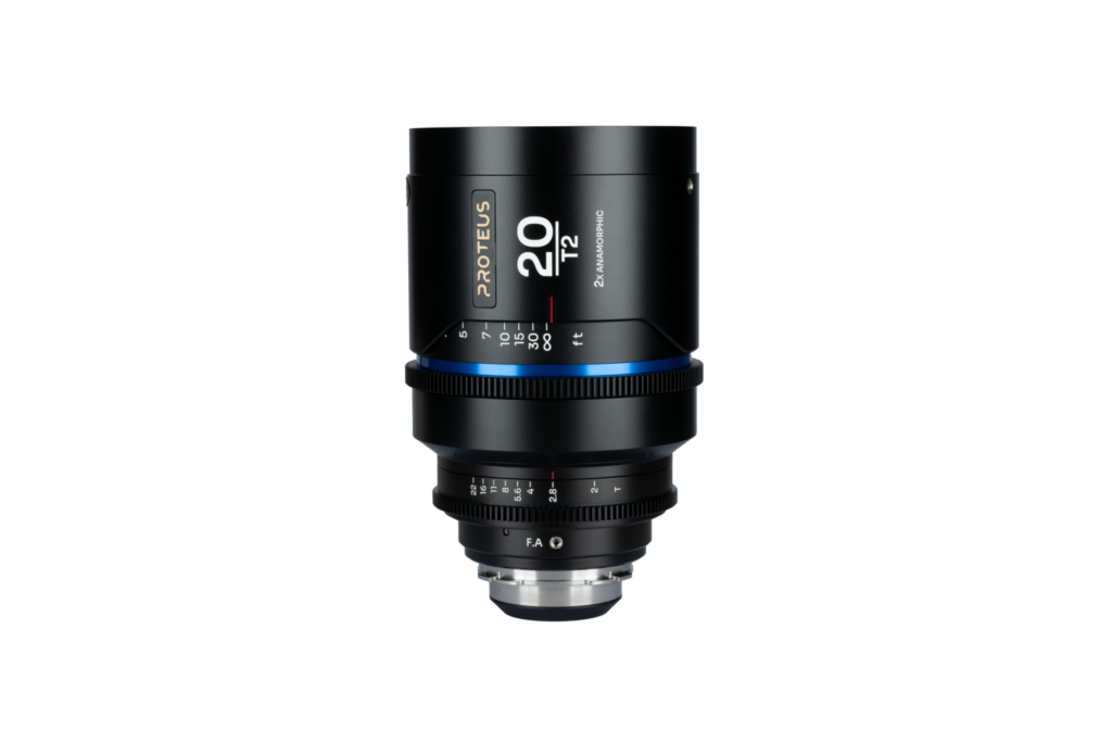 Proteus 2X Anamorphic 20mm T2 PL/EF – Blue (Feet)