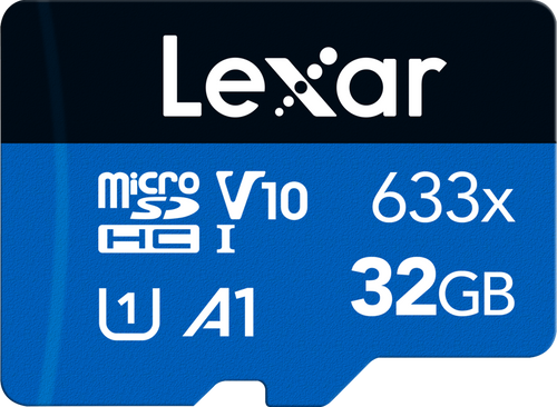 microSD Blue Series UHS-I 633x 32GB V10