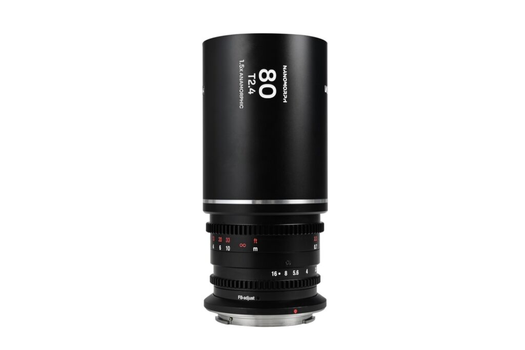 Nanomorph 80mm T2.4 1.5X S35 (Silver) L Mount
