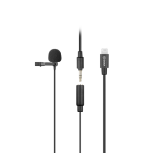 BY-M2 lapel microphone for iOS devices