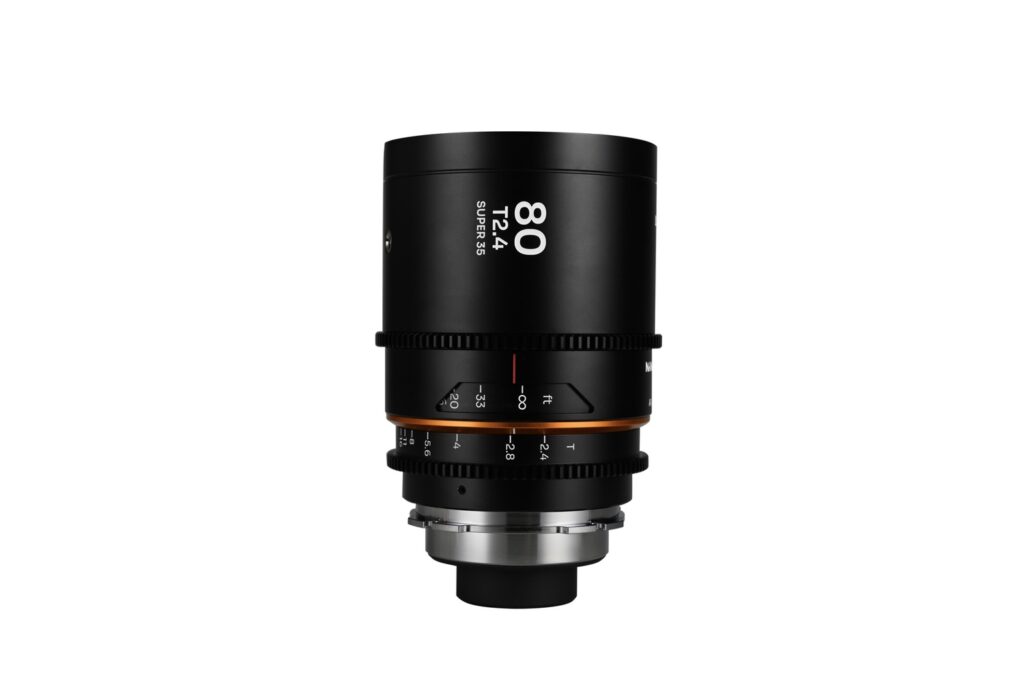 Nanomorph 80mm T2.4 1.5X S35 (Amber) PL + EF
