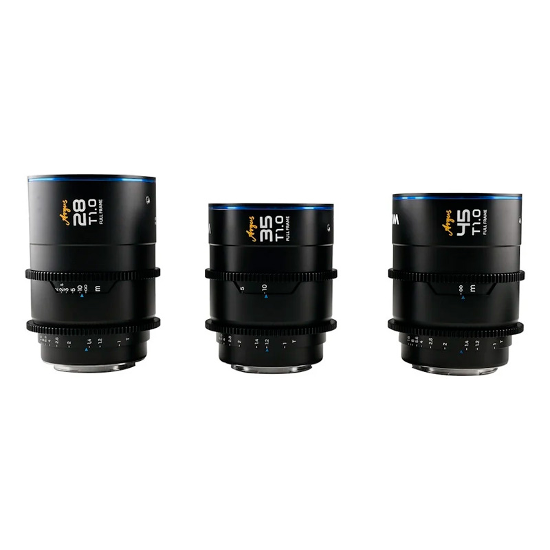 Argus FF Cine 3-Lens Bundle (28mm,35mm,45mm) Sony FE