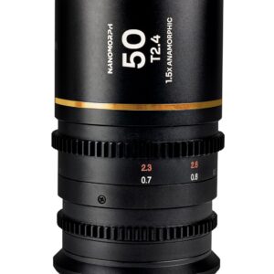 Nanomorph 50mm T2.4 1.5X S35 (Amber) PL + EF