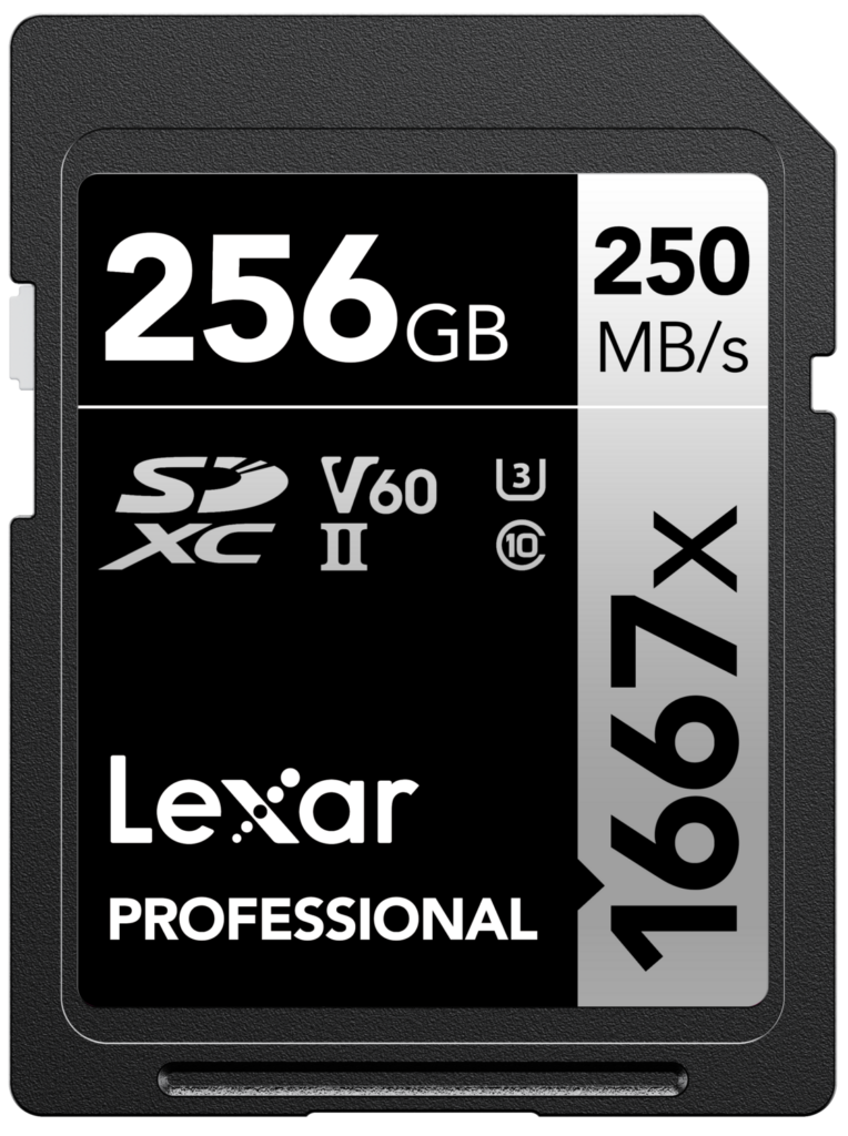 SD Pro Silver Series UHS-II 1667x 256GB V60