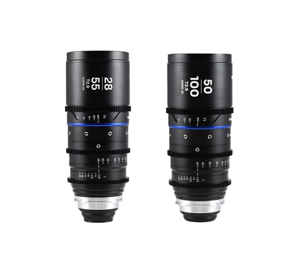 Nanomorph S35 Zoom 2-Lenses Bundle (28-55mm, 50-100mm) (Blue) – Arri PL