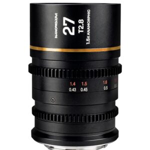 Nanomorph 27mm T2.8 1.5X S35 (Amber) Fuji X