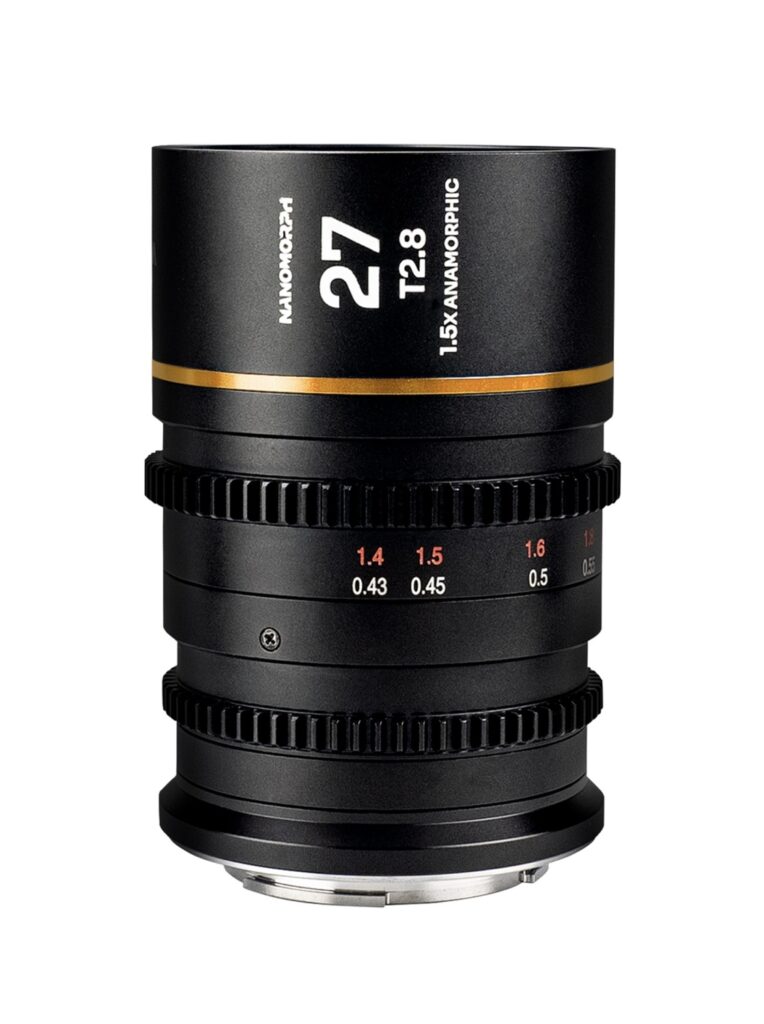 Nanomorph 27mm T2.8 1.5X S35 (Amber) Fuji X