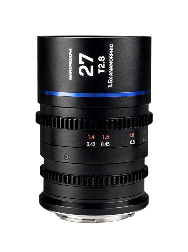 Nanomorph 27mm T2.8 1.5X S35 (Blue) Sony E