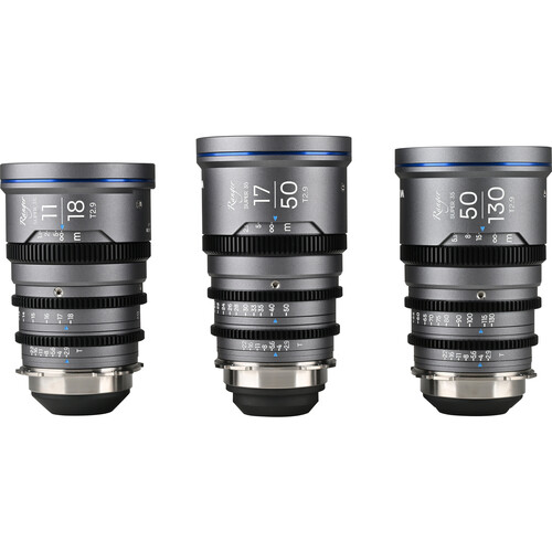 Ranger S35 Lite (11-18mm, 17-50mm, 50-130mm) Cine 3 Lens Bundle