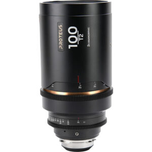 Proteus 2X Anamorphic 100mm T2 – Amber (Feet) – Arri PL/Canon EF