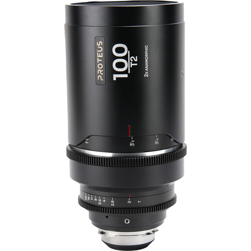 Proteus 2X Anamorphic 100mm T2 – Silver (Meters) – Arri PL/Canon EF
