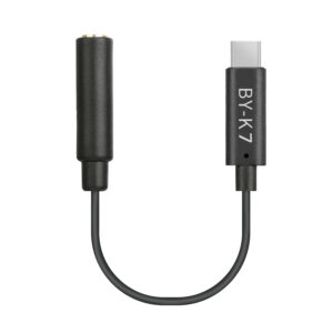 BY-K7 – 3.5mm TRS to USB-C for DJI OSMO Action