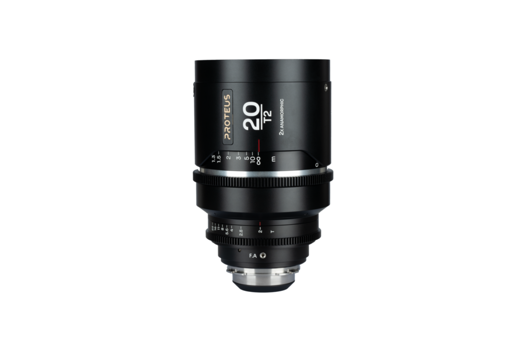 Proteus 2X Anamorphic 20mm T2 PL/EF – Silver (Meter)