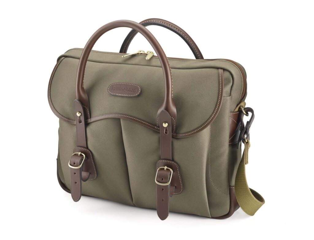 Thomas Brief Case – Sage Fibrenyte/Chocolate