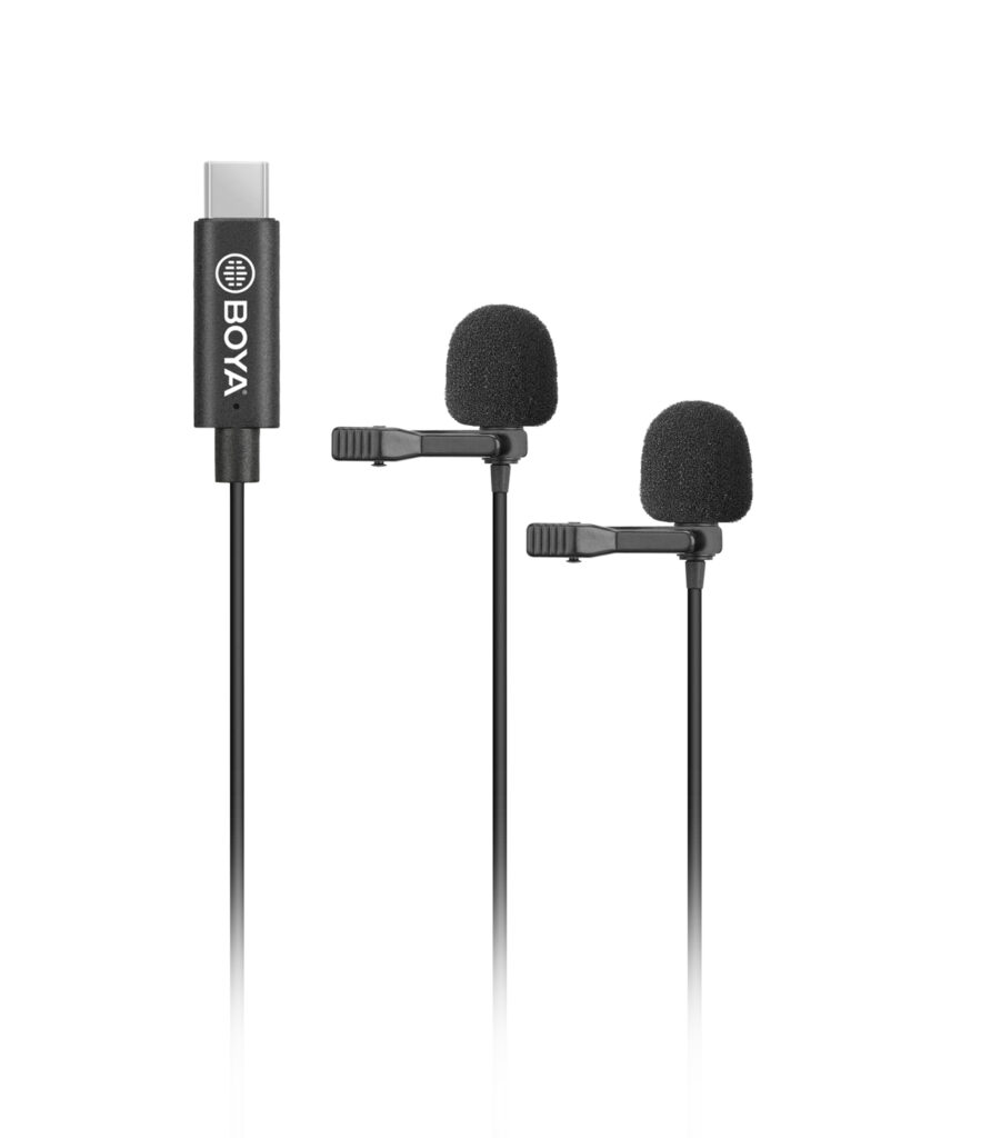 BY-M3D Duo Clip-on Lavalier