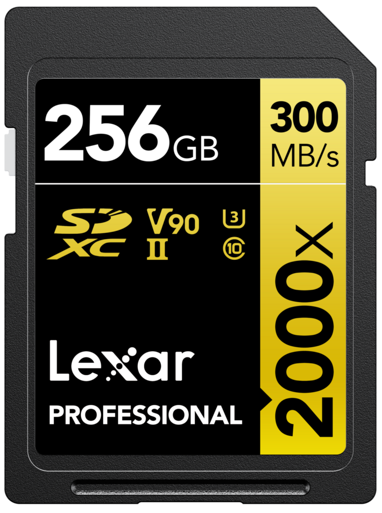 SD Pro Gold Series UHS-II 2000x 256GB V90