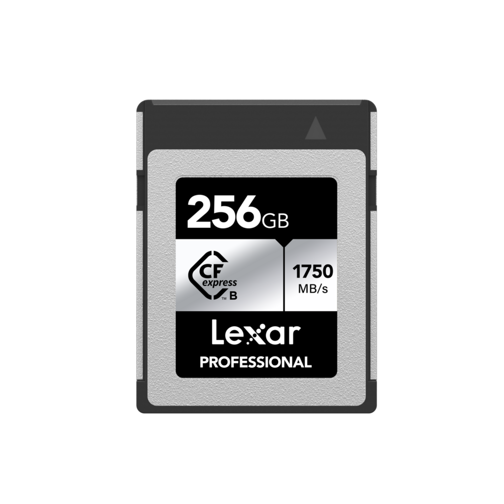 CFexpress PRO Type B Silver series 256GB – R1750/W1300MB/s