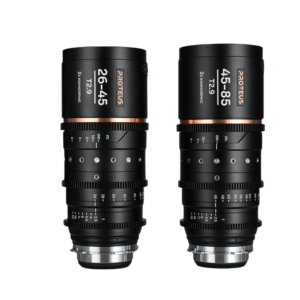 Proteus Zoom 2X Anamorphic 2-Lens Bundle (26-45mm,45-85mm) – Amber (Meter)