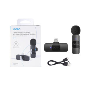 BY-V1 V2.0 – Wireless microphone for Lightning (1 x transmitter & 1 x receiver)