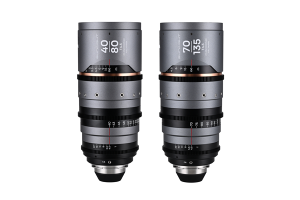 Sunlight 2X Anamorphic Zoom 2-Lens Bundle PL (40-80mm,70-135mm) (Amber)