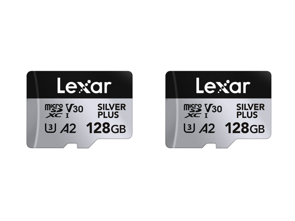 microSDXC Silver Plus UHS-1 128GB V30 R205/W150MB/s – 2PACK