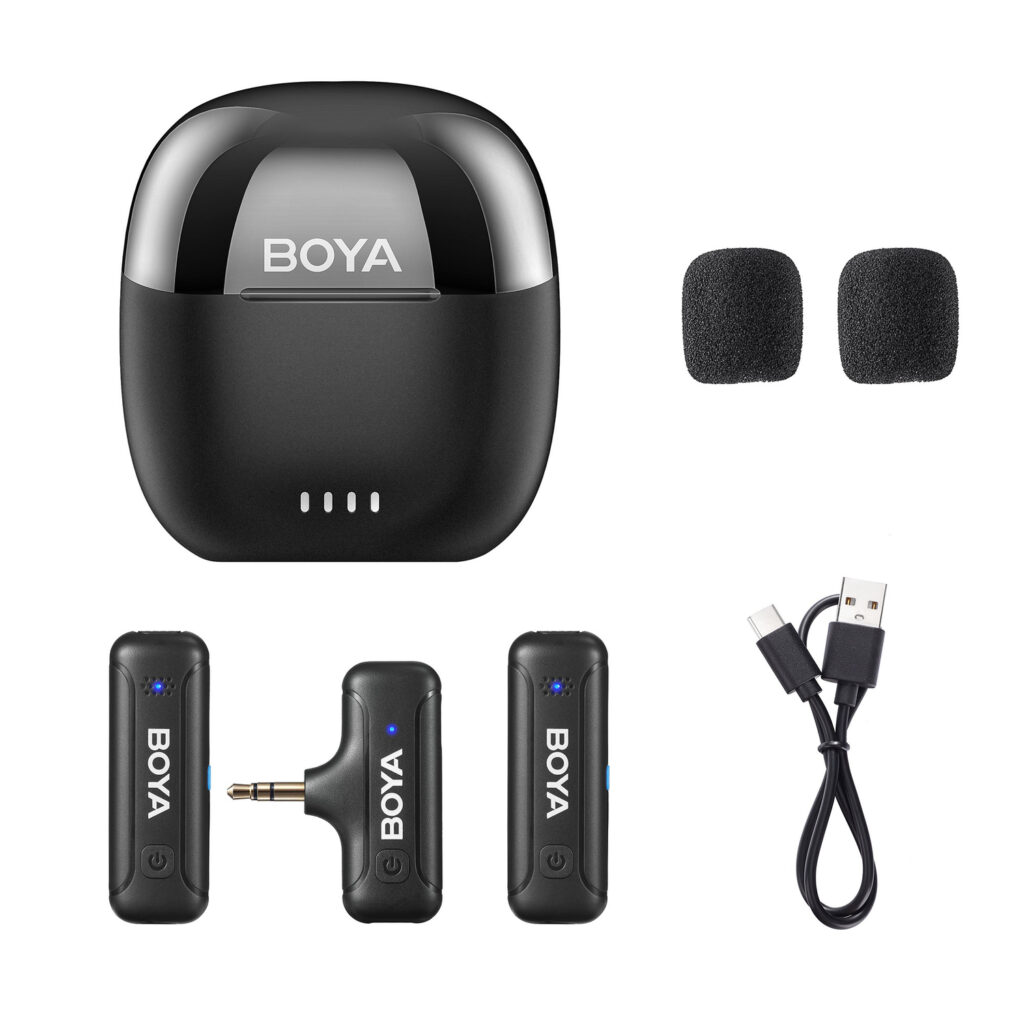 BY-WM3T-M2 – Kit for 3.5mm TRS 2 x Transmitter / 1x Receiver / 1x Case