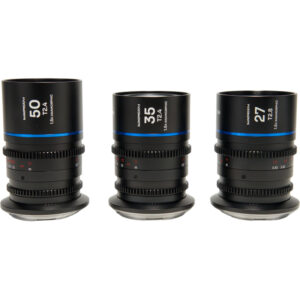Nanomorph S35 Prime 3-Lens Bundle (27,35,50mm) (Blue) Fuji X