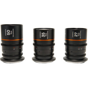 Nanomorph S35 Prime 3-Lens Bundle (27,35,50mm) (Amber) Nikon Z