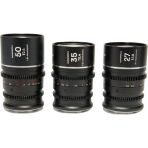 Nanomorph S35 Prime 3-Lens Bundle (27,35,50mm) (Silver) Fuji X