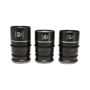 Nanomorph S35 Prime 3-Lens Bundle (27,35,50mm) (Silver) DL