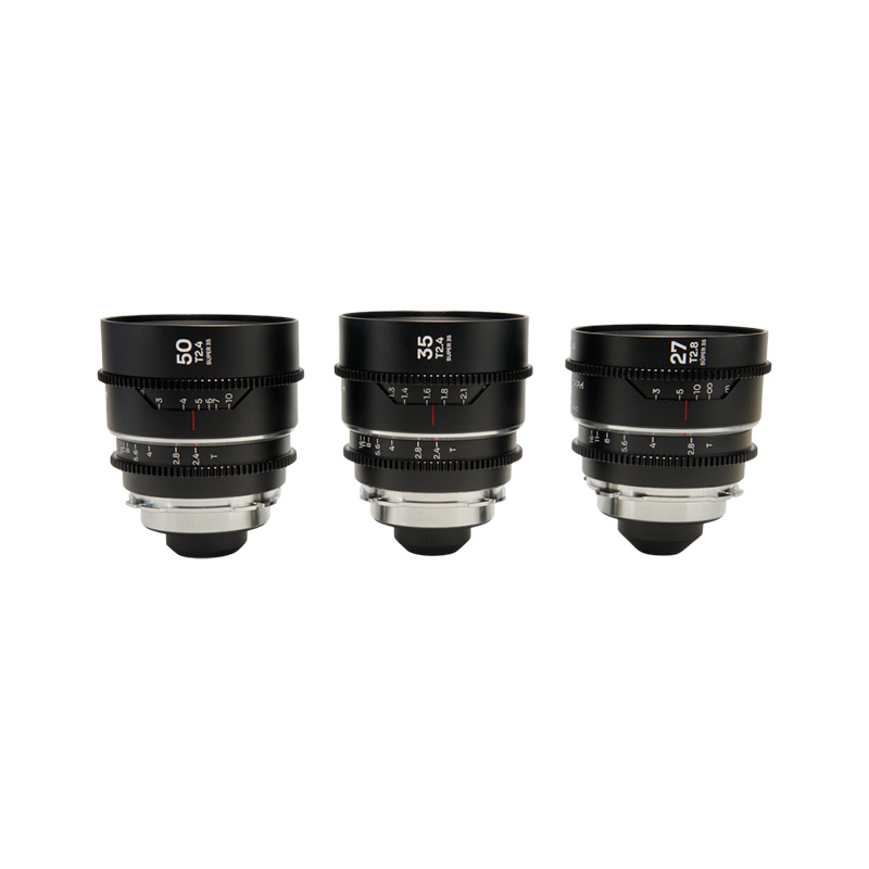 Nanomorph S35 Prime 3-Lens Bundle (27,35,50mm) (Silver) PL+EF