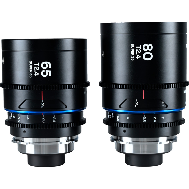Nanomorph S35 2-Lens Bundle (65,80mm) (Blue) PL+EF