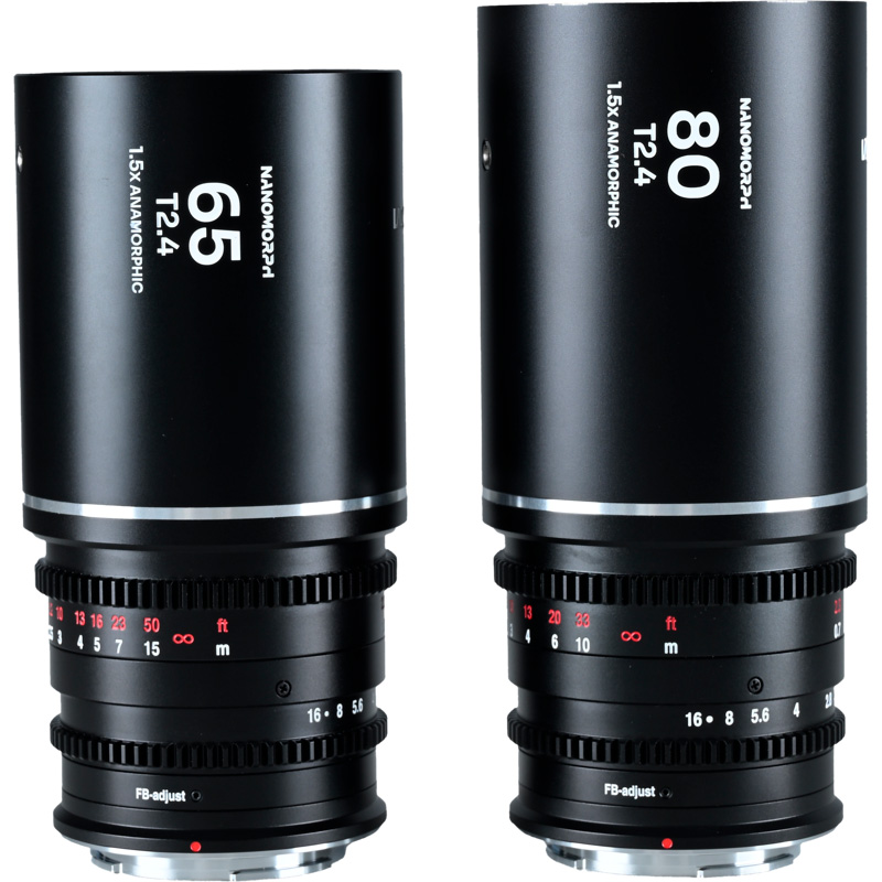 Nanomorph S35 2-Lens Bundle (65,80mm) (Silver) Sony E