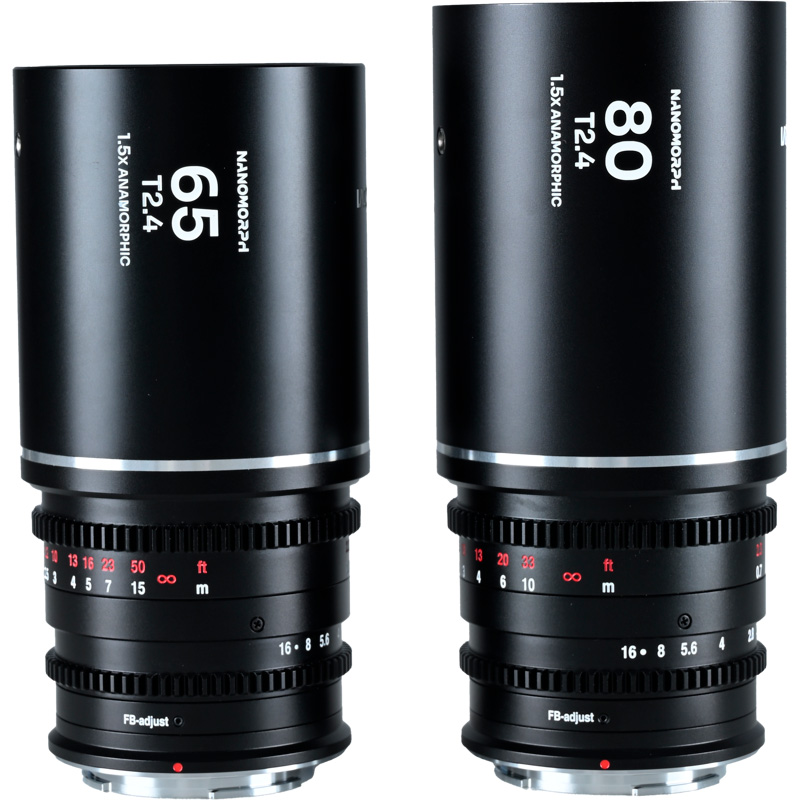 Nanomorph S35 2-Lens Bundle (65,80mm) (Silver) Canon RF