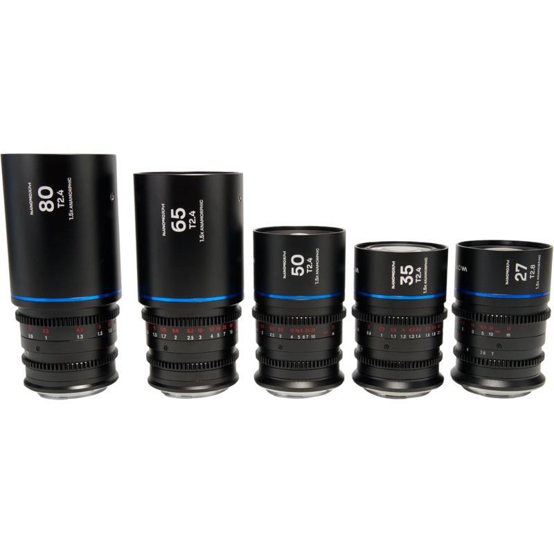 Nanomorph S35 5-Lens Bundle (Blue) Canon RF