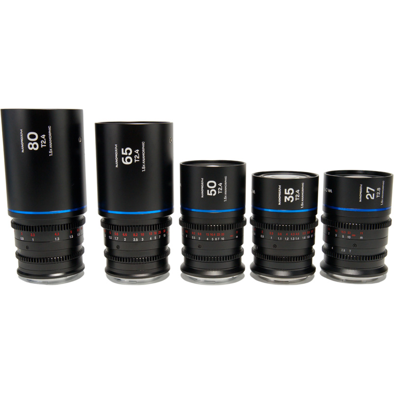 Nanomorph S35 5-Lens Bundle (Blue) L Mount