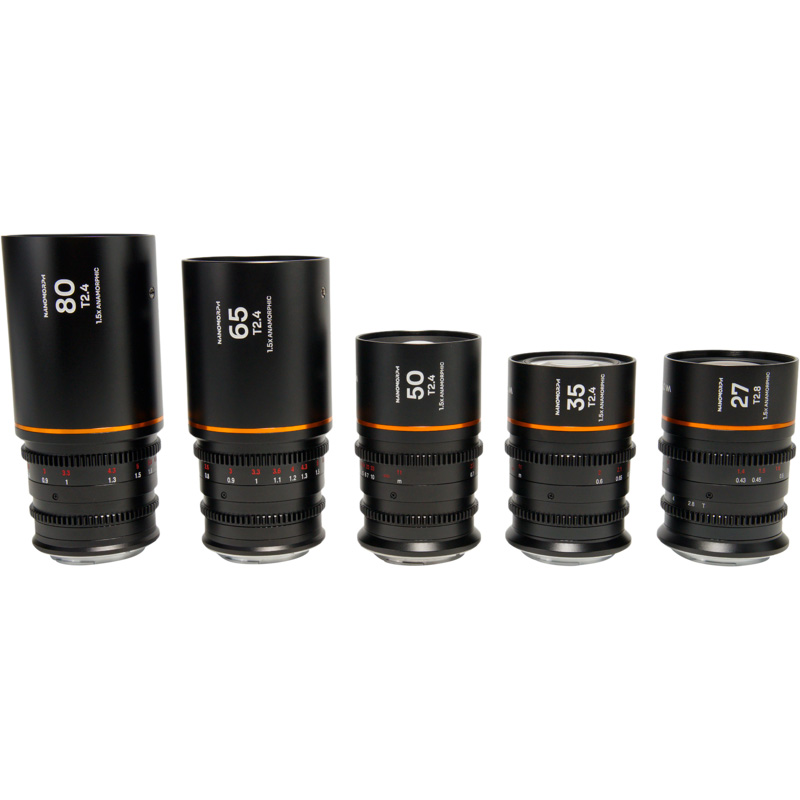 Nanomorph S35 5-Lens Bundle (Amber) Canon RF